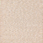 Textured woven outdoor carpet in pink and beige.