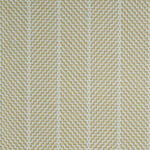 Striped flatweave runner in sage 