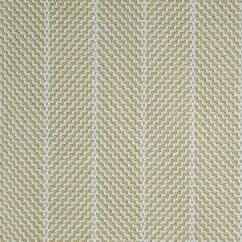 Striped flatweave runner in sage 