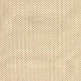 Detail of a hand-woven cotton striped fabric in cream and tan.