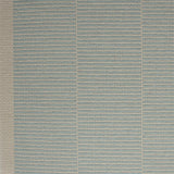 Striped flatweave runner in light blue