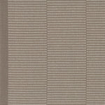 Striped flatweave runner in light grey