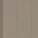 Striped flatweave runner in light grey