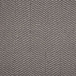 Herringbone flatweave runner in grey