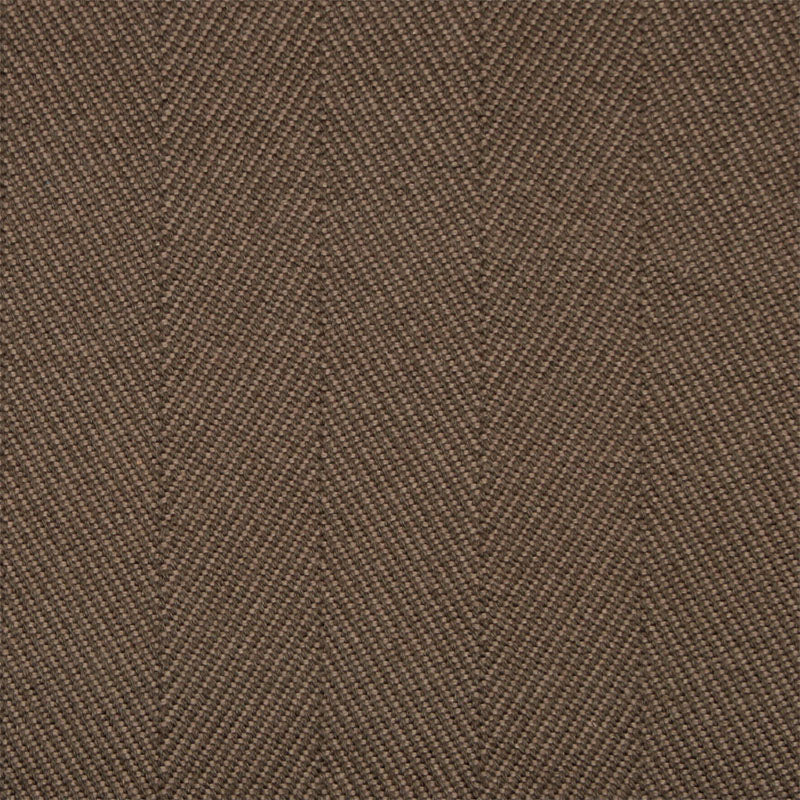 Herringbone flatweave runner in mocha