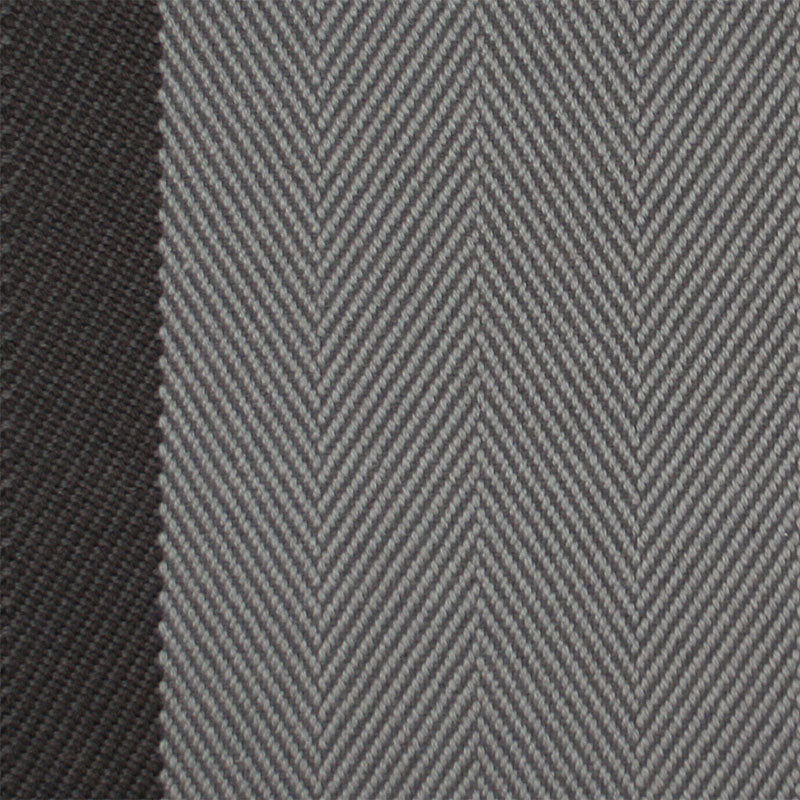 Herringbone flatweave runner in sage and dark green