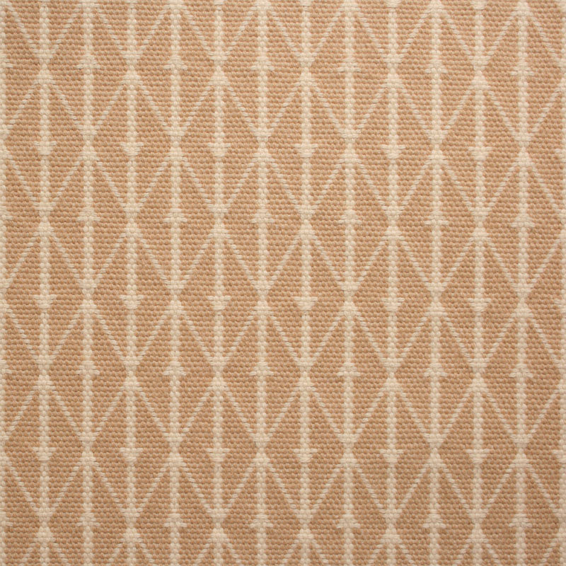 Diamond flatweave runner in light tan