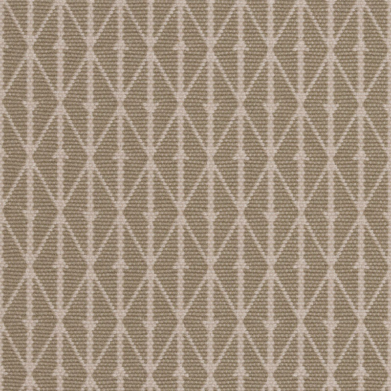 Diamond flatweave runner in sage tan