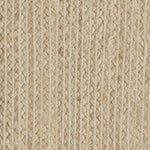 Broadloom carpet sample in braided texture in cream. 