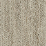 Broadloom carpet sample in braided texture in ecru.