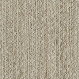 Broadloom carpet sample in braided texture in ecru.