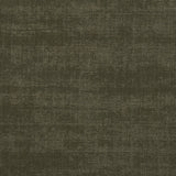 Solid broadloom carpet in olive green. 