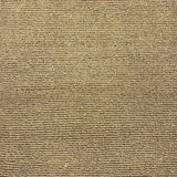 Handknotted loop rug in gold metallic yarn.