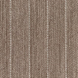 Close-up of a striped herringbone broadloom in brown