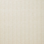 Detail of wallpaper in a textural stripe print in cream.