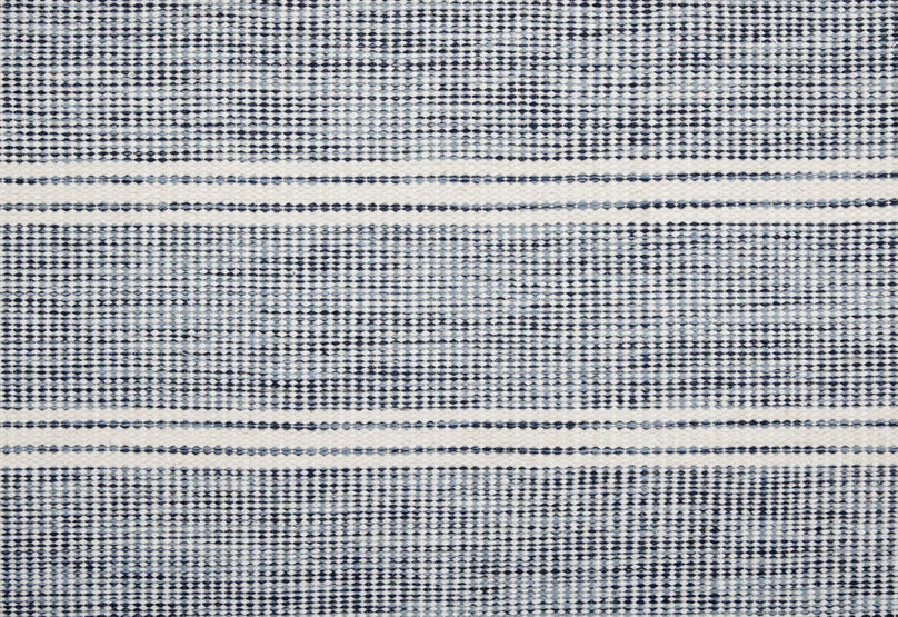 Broadloom carpet swatch in a textural pattern in a blue design