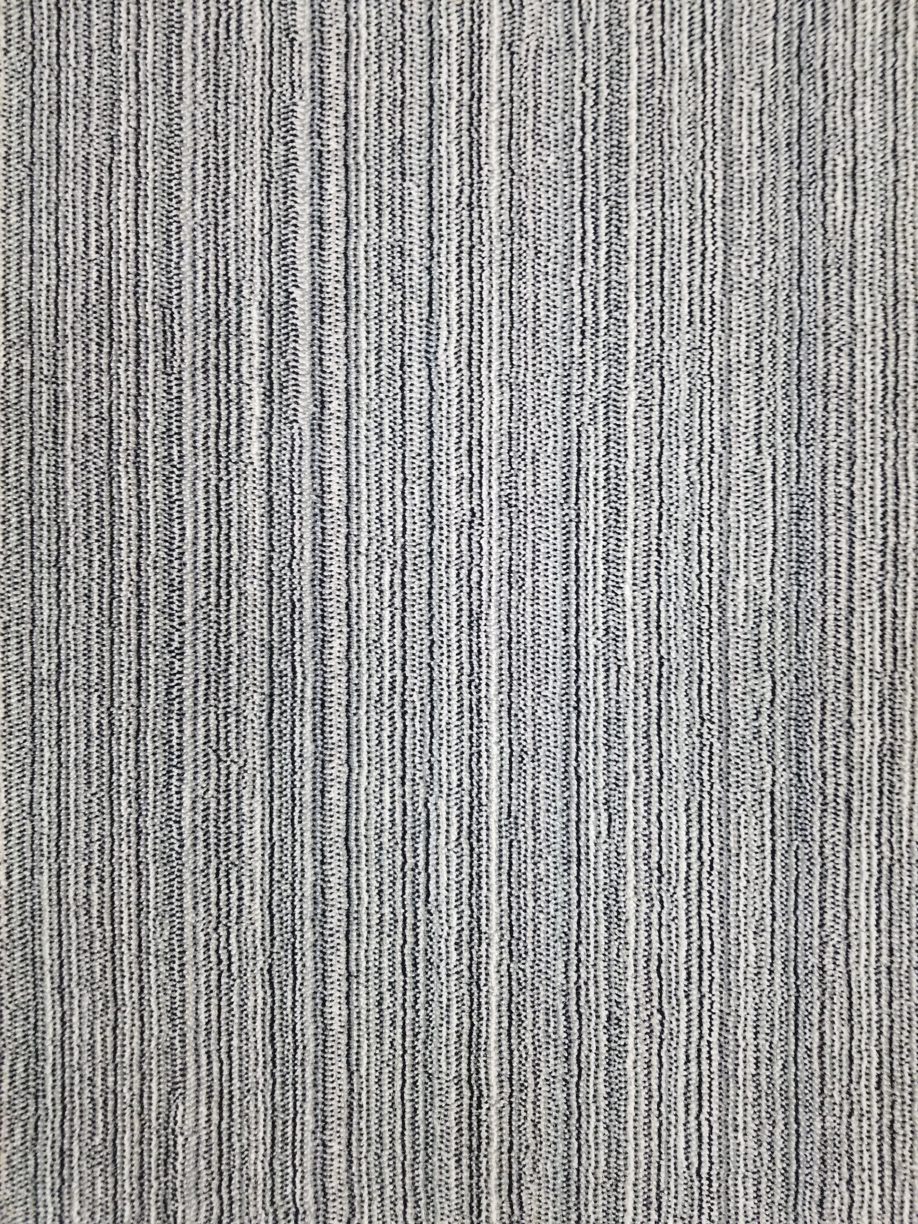 Berlin striped rug design in dark grey