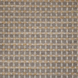 Broadloom carpet swatch in a rope textural pattern in a cream dark grey design