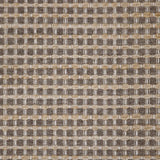 Broadloom carpet swatch in a rope textural pattern in a cream dark grey design