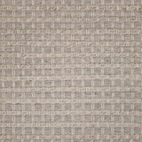 Broadloom carpet swatch in a rope textural pattern in a light grey design