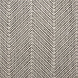 Broadloom carpet swatch herringbone design in black white