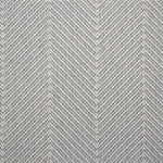 Broadloom carpet swatch herringbone design in blue