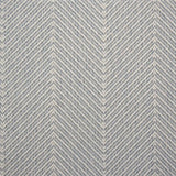 Broadloom carpet swatch herringbone design in blue