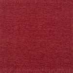 Bouclé rug in coral pink. 