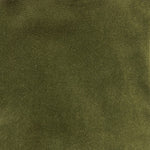 Detail of velvet fabric in dark green.