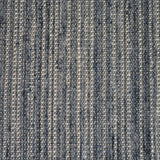 Textured broadloom carpet in slate blue.