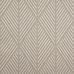 Broadloom carpet swatch diamond design in light grey