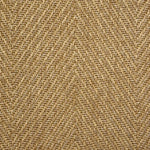 Broadloom carpet swatch herringbone design in yellow brown