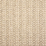 Broadloom carpet swatch in a herringbone pattern in a tan design