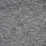 Broadloom carpet swatch in a textural pattern in a dark grey design