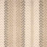 Broadloom carpet swatch in a herringbone pattern in a cream neutral tan design