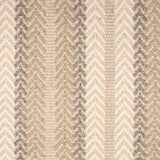 Broadloom carpet swatch in a herringbone pattern in a cream neutral tan design