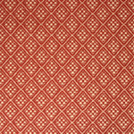 Diamond flatweave runner in red