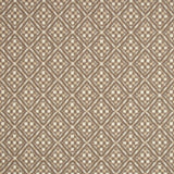 Diamond flatweave runner in tan grey