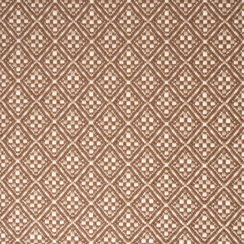 Diamond flatweave runner in tan