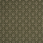 Diamond flatweave runner in green 