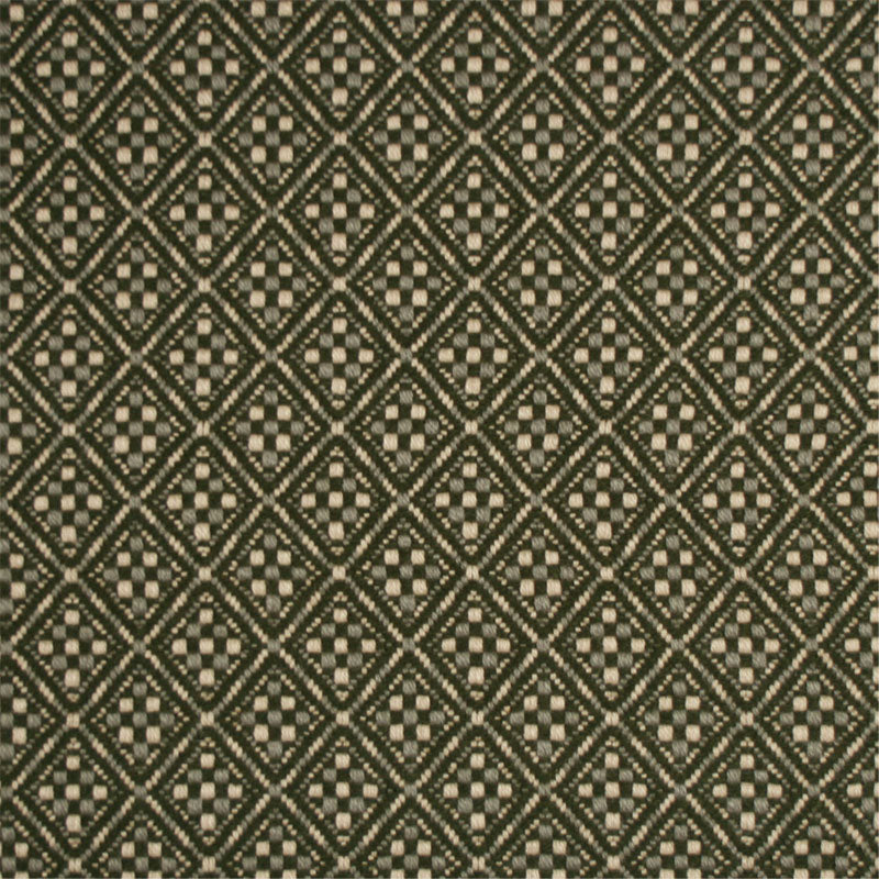 Diamond flatweave runner in green 