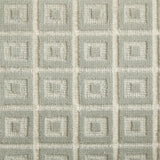 Broadloom carpet swatch in a geometric pattern in a sage design