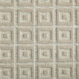 Broadloom carpet swatch in a geometric pattern in a cream design