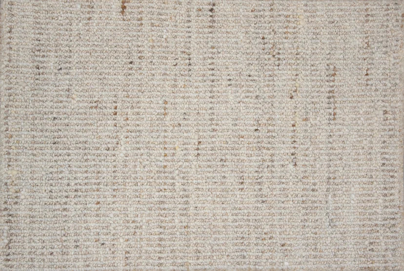 Broadloom carpet swatch in a textural pattern in a grey brown design