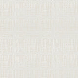 Detail of wallpaper in an irregular woven print in shades of cream.