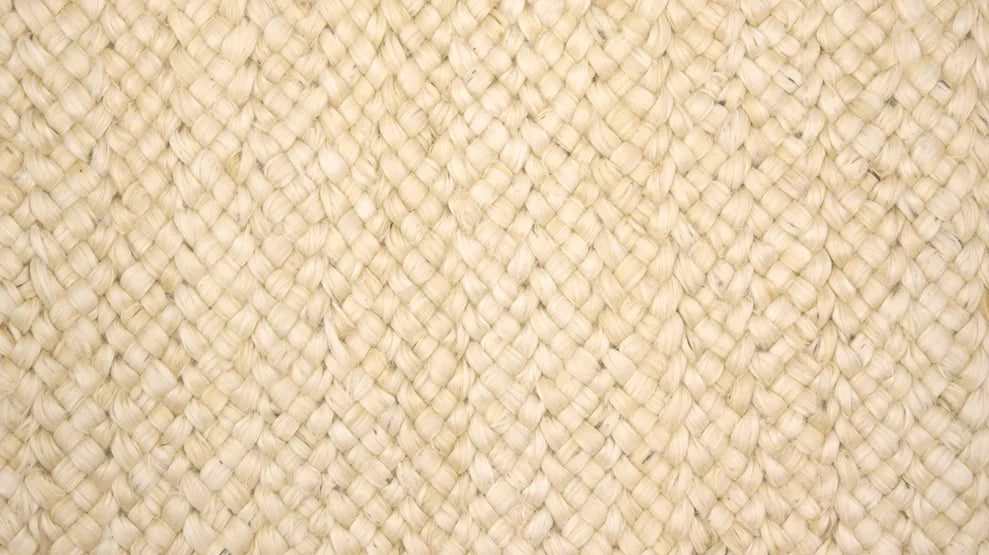 Broadloom carpet swatch textured design in white