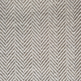 Berlin herringbone rug design in light grey tan