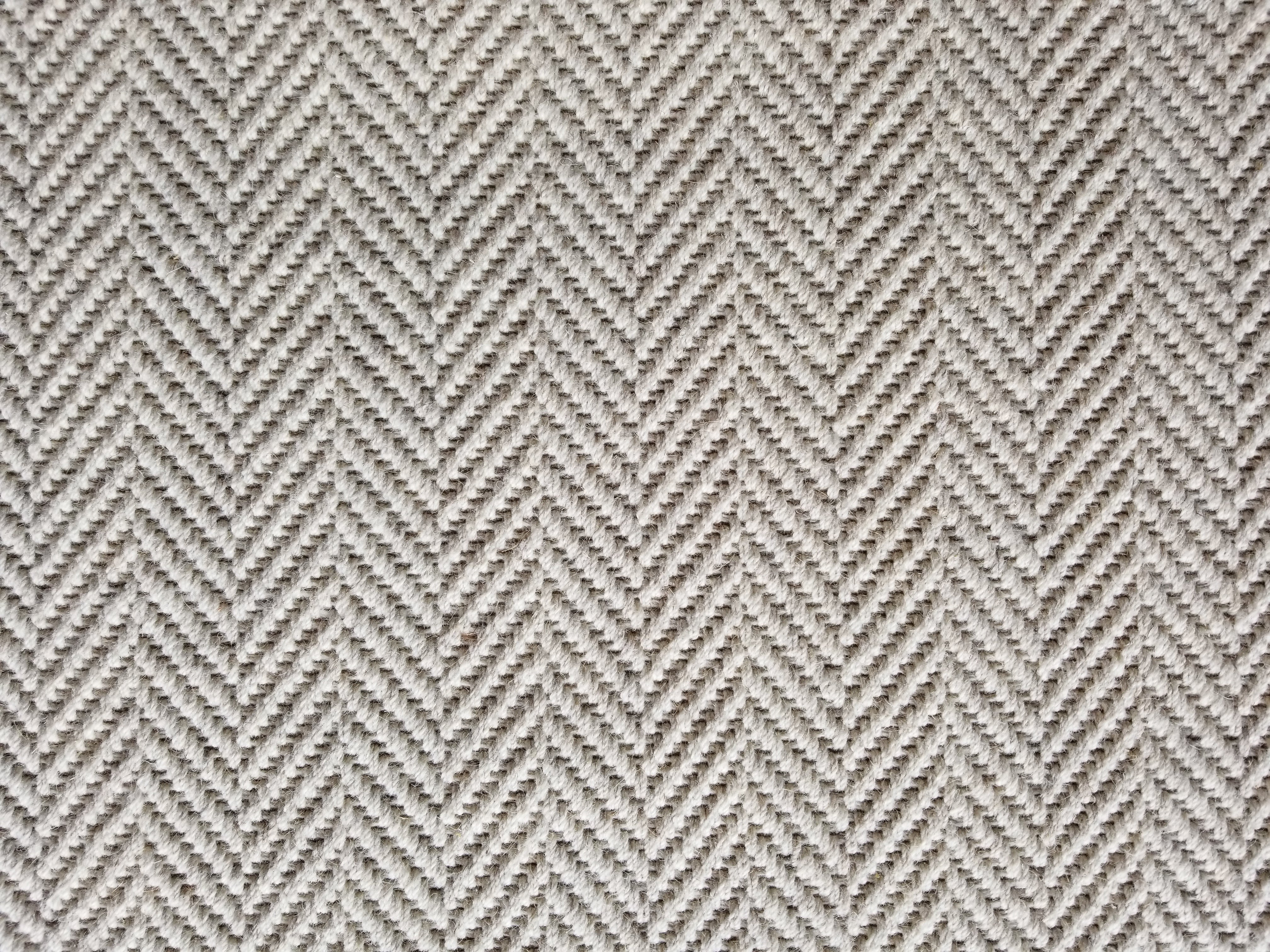 Berlin herringbone rug design in light grey tan