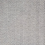 Berlin herringbone rug design in light grey 