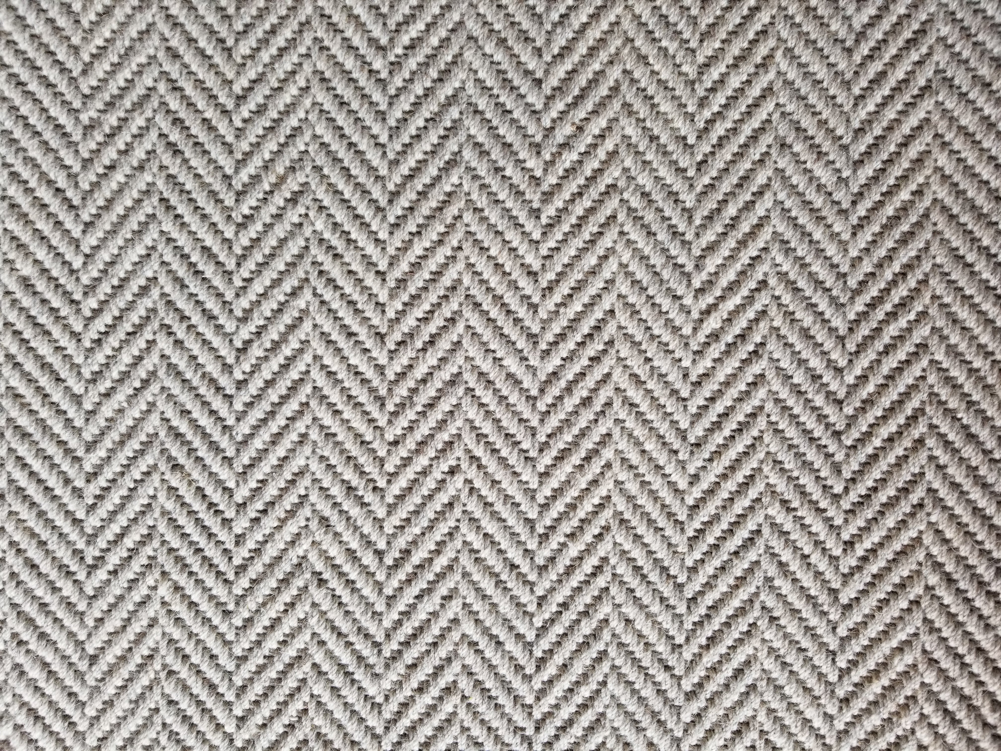 Berlin herringbone rug design in grey and tan